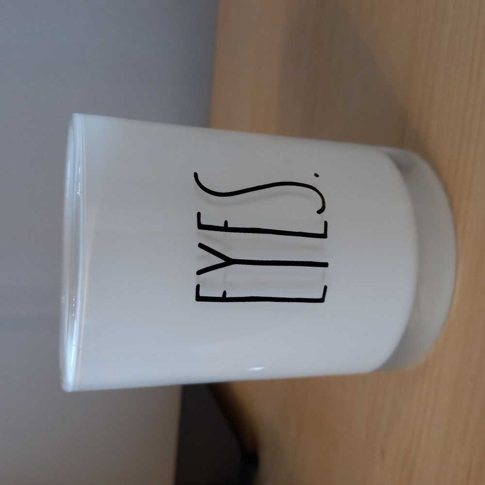 3 for $10: Rae Dunn Eyes glass cup NWT